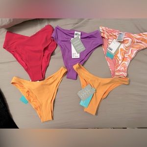 H and M Bathing suit bottom bundle